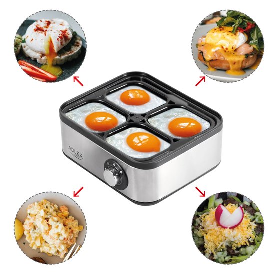 AD 4486 : Adler Egg boiler for 8 eggs