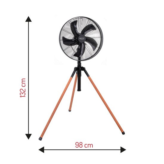 CR 7329 : WENTYLATOR NA STATYWIE CR 7329 CAMRY/ TRIPOD LOFT FAN 40 CM