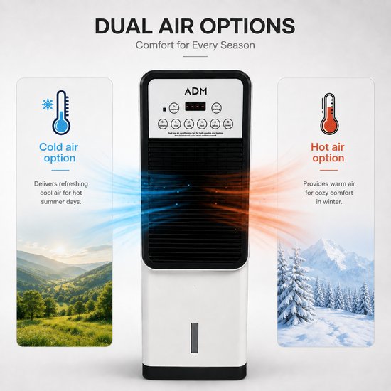546 : 2-in-1 ADM Portable Cooler & Heater