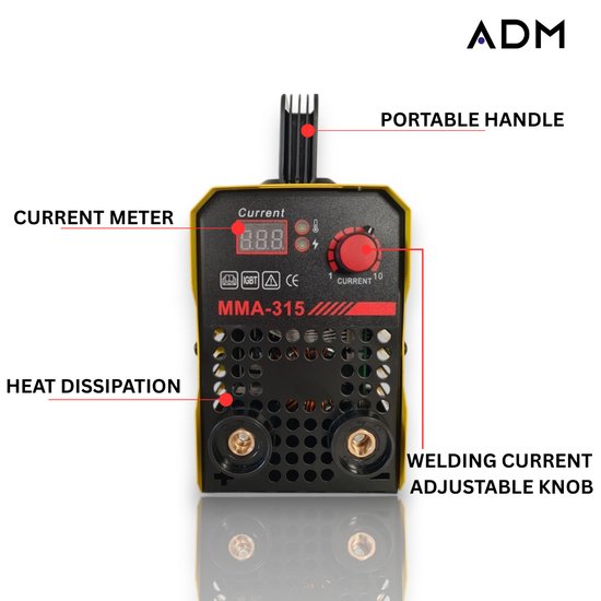 2152-1 : SPAWARKA INWERTOROWA- moc 315 A / INVERTER WELDER