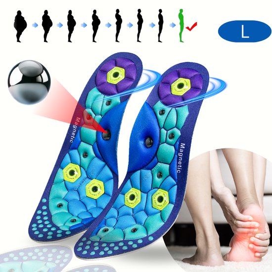 Magnetic Massage Insoles - size L