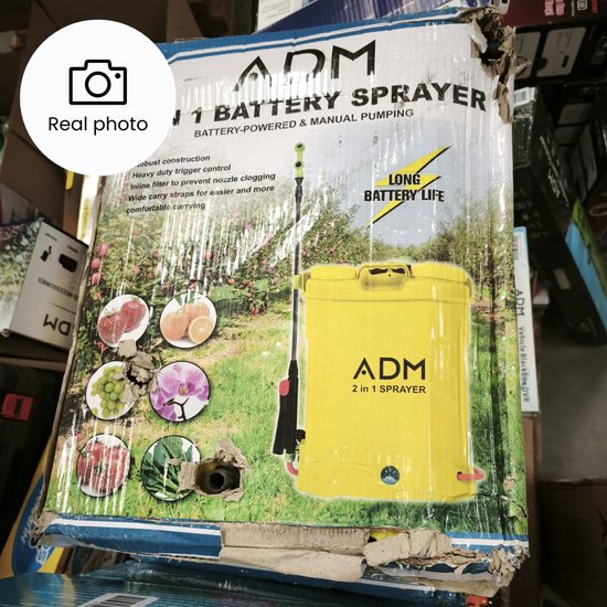 523_boxdmg : ADM 2-in-1 Battery-Powered & Manual Pumping Sprayer, SKU: 523_boxdmg | OUTLET