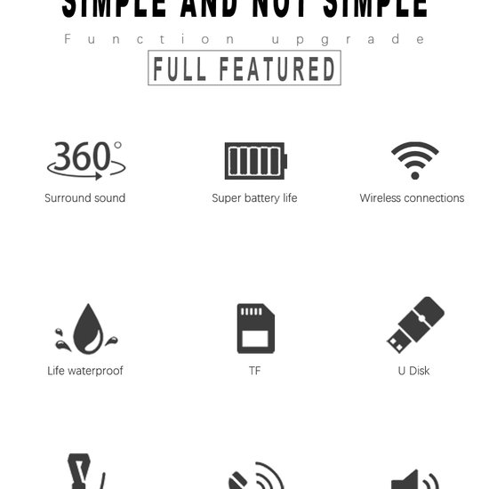 153 : GŁOŚNIK PRZENOŚNY/ SPEAKER PORTABLE MINI