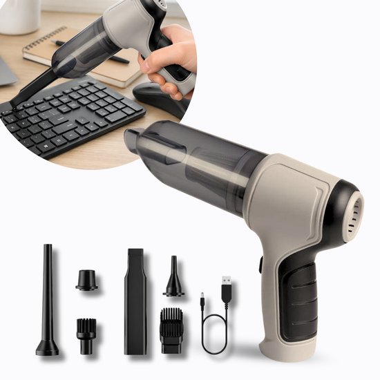 ADM Portable 4-in-1 Cordless Vacuum Cleaner & Air Blower