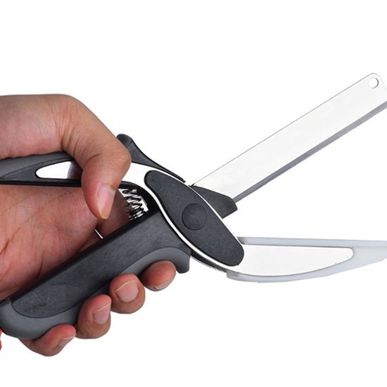 442 : NOŻYCE KUCHENNE Z DESKĄ DO WARZYW MIĘSA OWOCÓW/KITCHEN SCISSORS WITH A BOARD