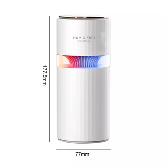 277 : NAWILŻACZ POWIETRZA- BIAŁY/ AIR HUMIDIFIER WHITE